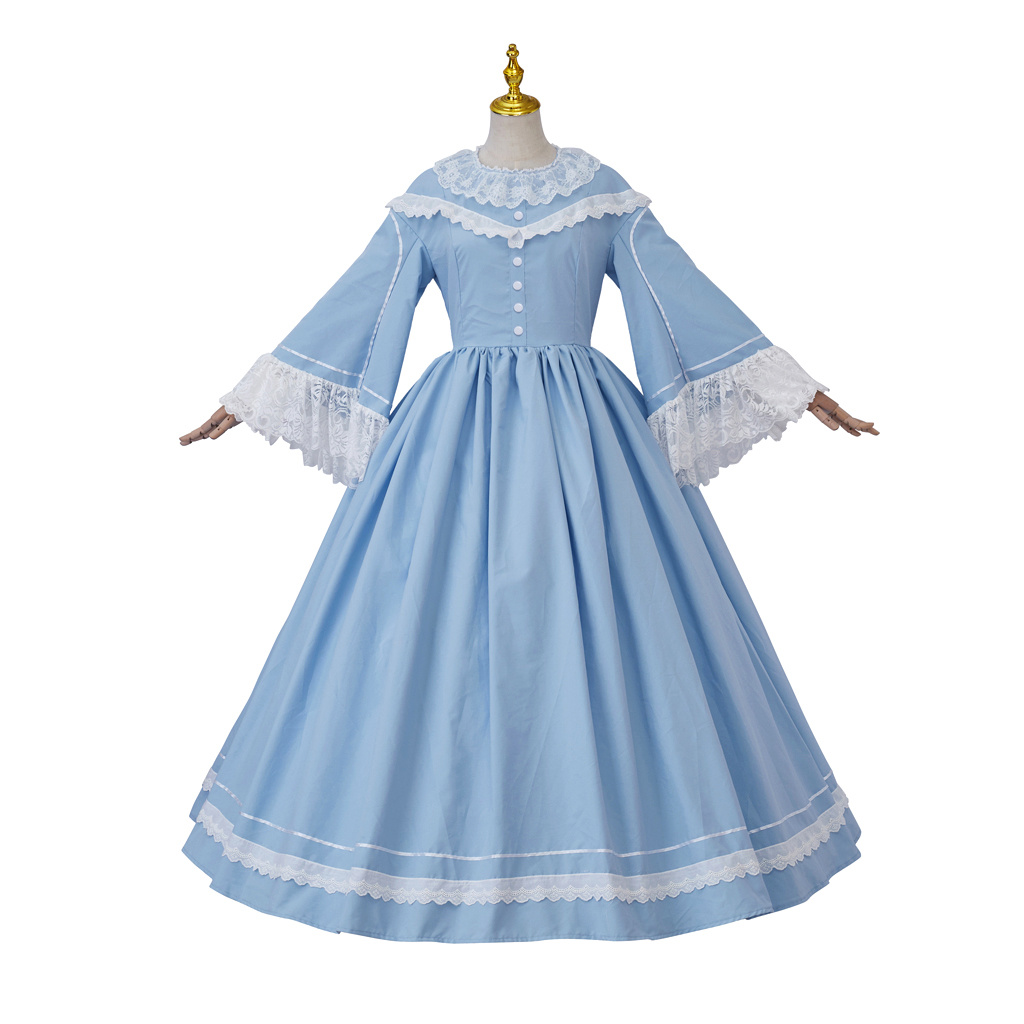 Evening Gown - Kostum Cosplay Perang Saudara Victoria 1860S