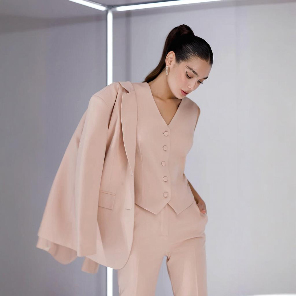 Womens Blazer - Setelan Wanita 2026 Tiga Potong untuk