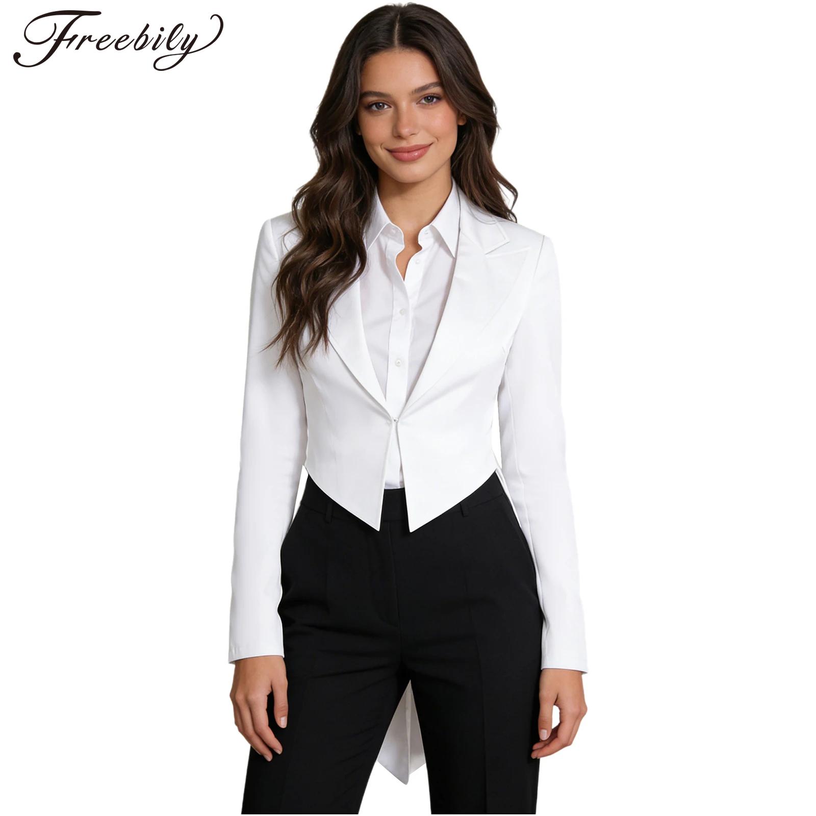 Womens Blazer - Kostum Cosplay Pelayan Klub Malam Wanita,