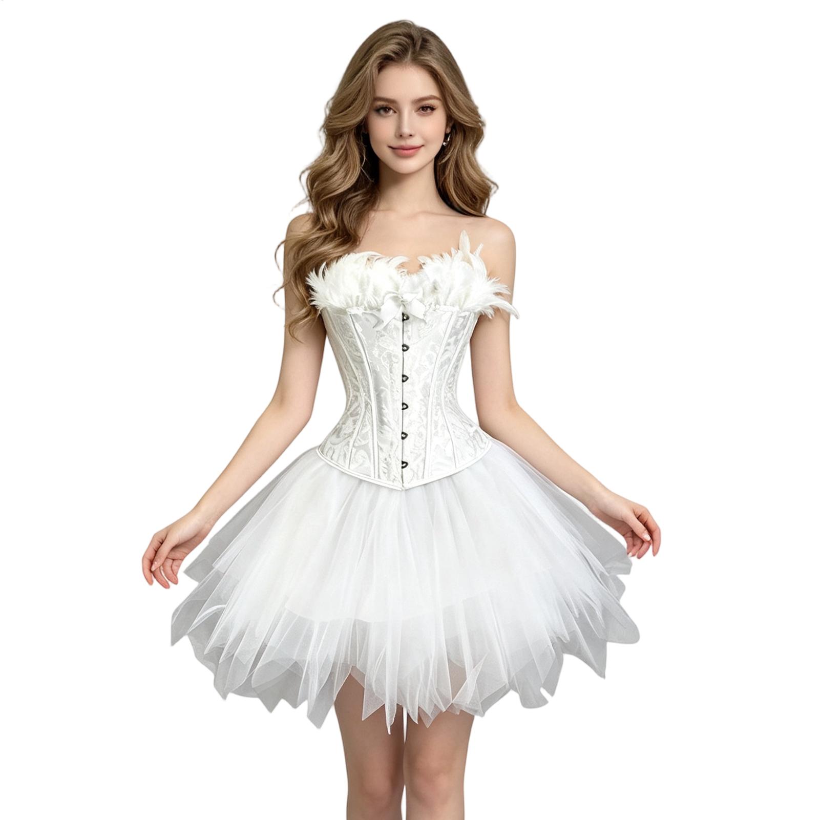 Setelan Kostum Angsa Putih, Ro - Formal Skirt ulasan dan harga