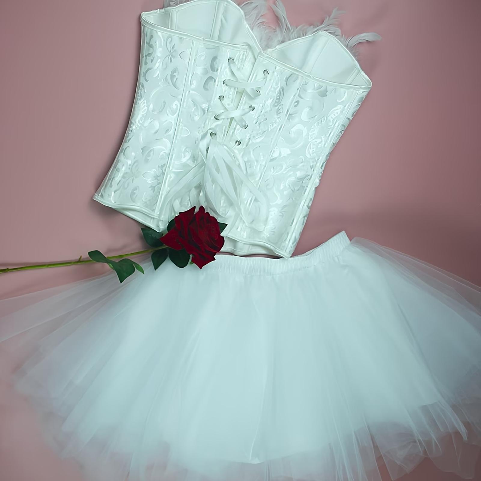 Setelan Kostum Angsa Putih, Ro - Formal Skirt ulasan dan harga
