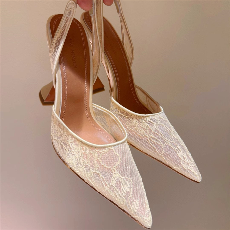 Sandal hak tinggi musim panas  - Lace Dress ulasan dan harga
