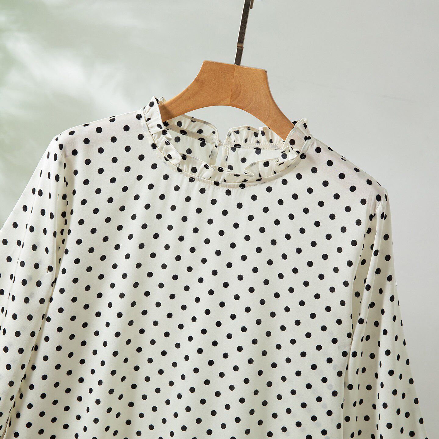 Winsleter-93% Sutra 7% Spandex - Silk Blouse ulasan dan harga